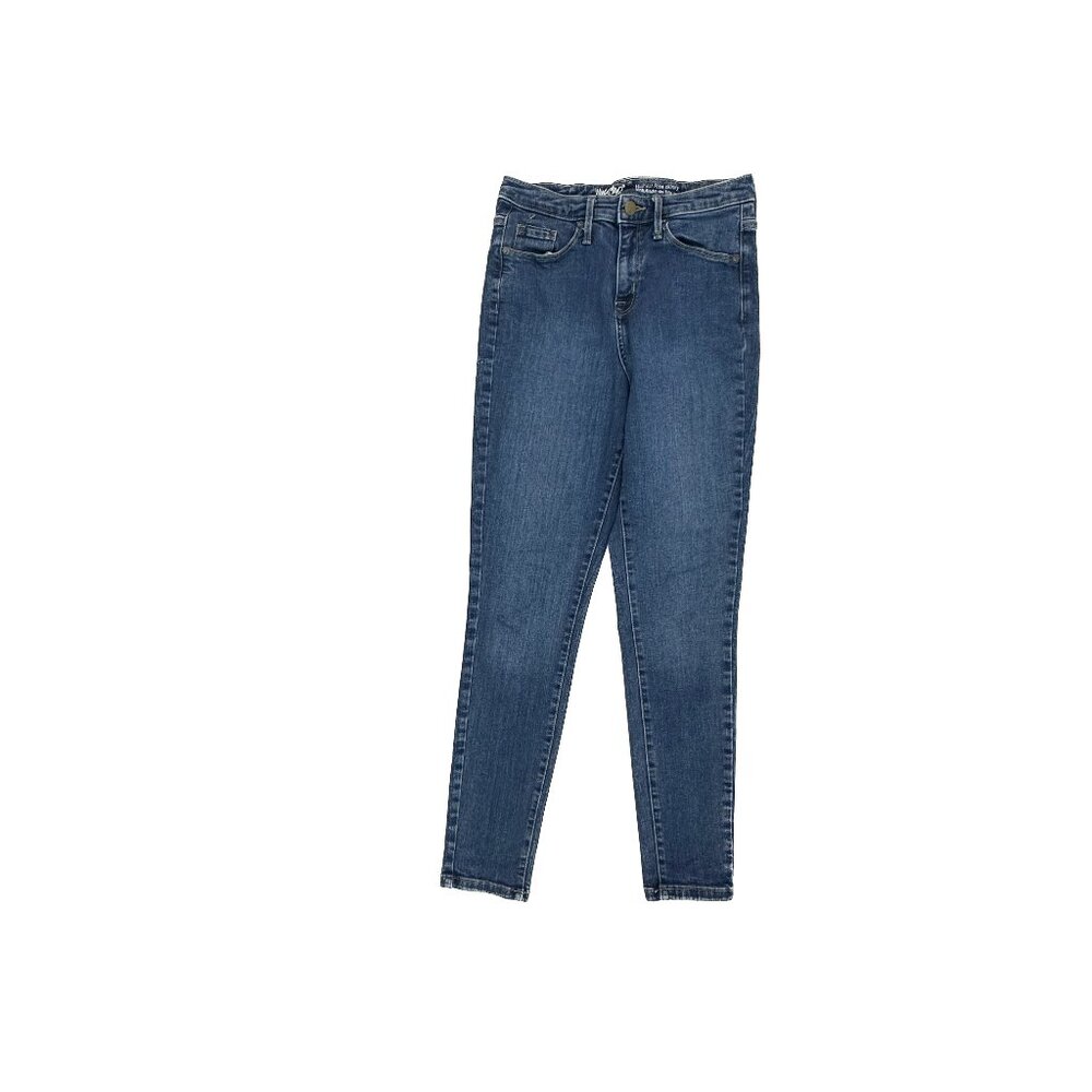 Mossimo Highest Rise Skinny Women's size 4 Dark Wash BLue Denim‎ Jeans